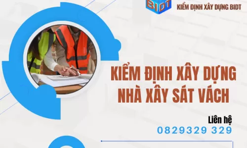 Kiểm định xây dựng nhà xây sát vách